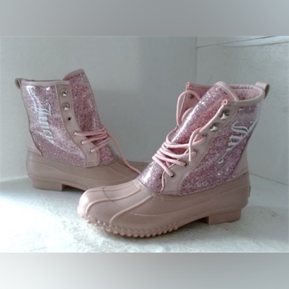 Juicy Couture Womens JC-Talos Rainboots 7, Pink - Picture 1 of 7